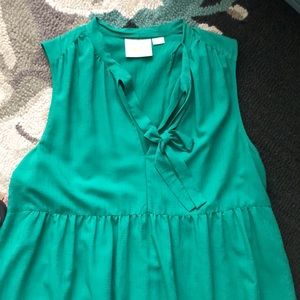 Maeve by Anthropologie emerald dress size medium